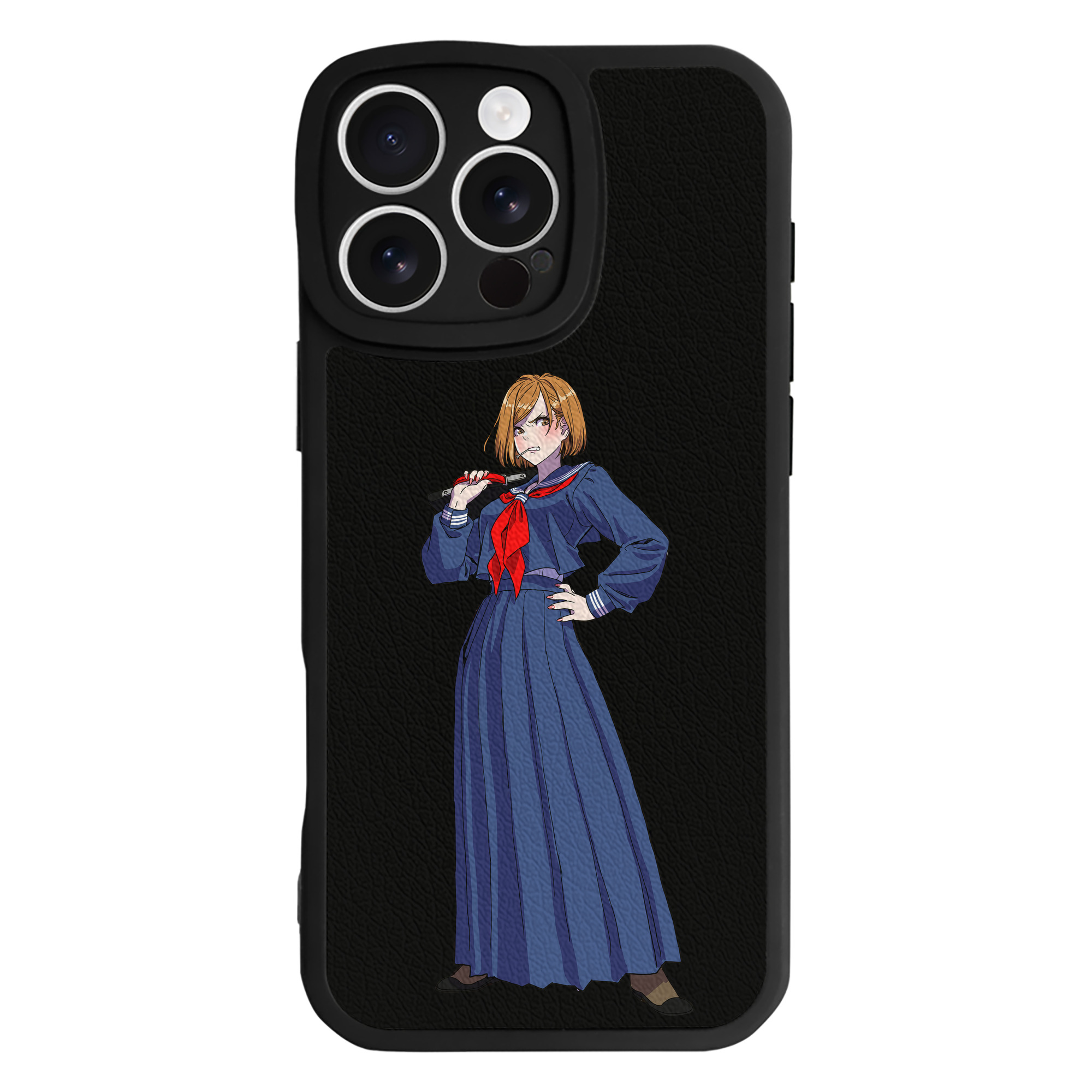 （画像用） 呪術廻戦 Jujutsu Kaisen 【iPhone 16シリーズ対応】シリコンスマホケース（レザー調） 材質：シリコン